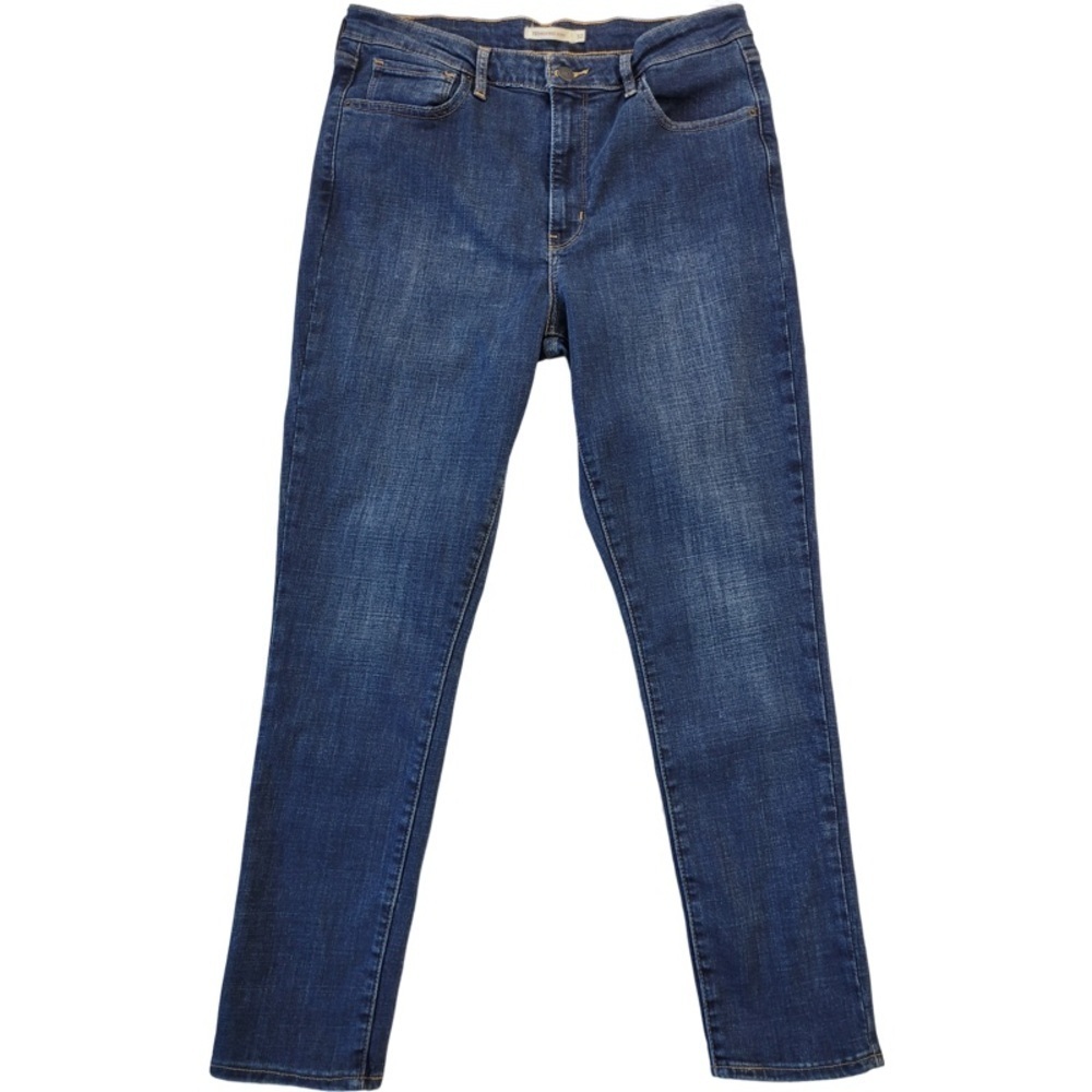 ✅ Levi’s Women’s blue 721 high rise skinny jeans size 32